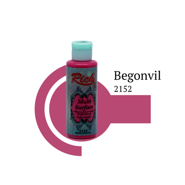 Rich Multisurface Acrylfarbe 2152  Begonvil 130 ml
