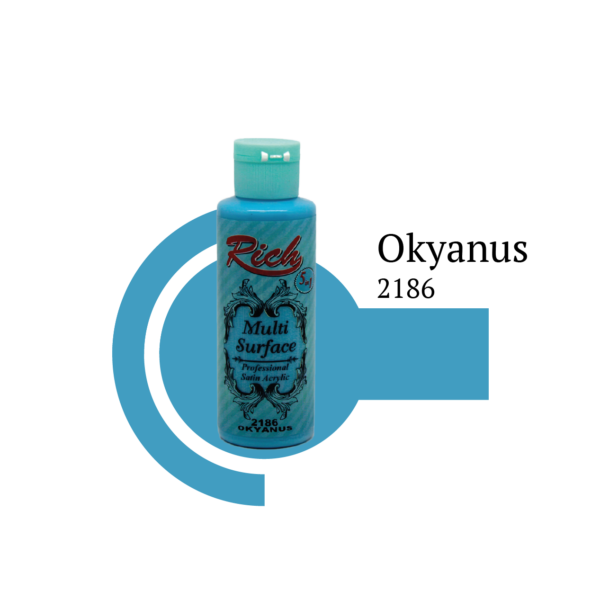 Rich Multisurface Acrylfarbe 2186 Ozean 130 ml