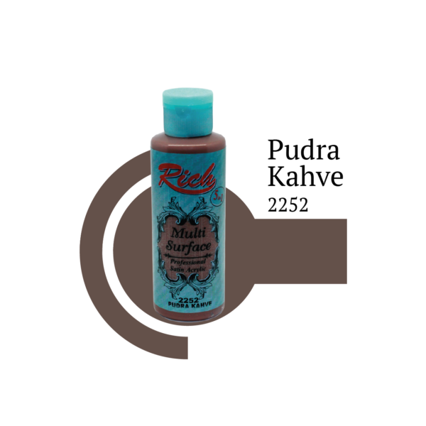 Rich Multisurface Acrylfarbe 2252 Puder Braun 130 ml