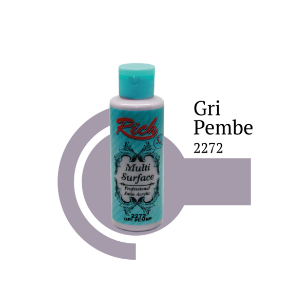 Rich Multisurface Acrylfarbe 2272 Grau pink  130 ml