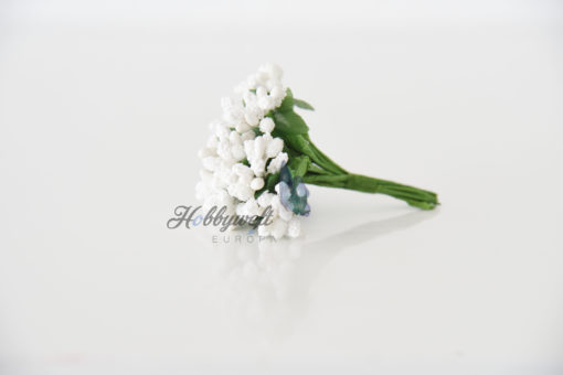 Knospen Weiß 12 Stück