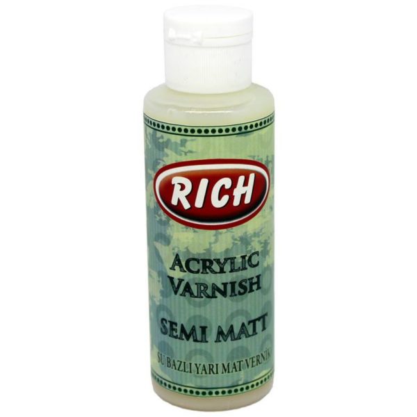 Rich Wasserlack Halb Matt 130 ml