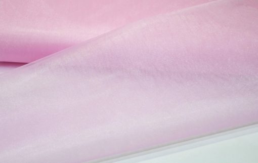 TÜLLSTOFF  1 Meter Rosa