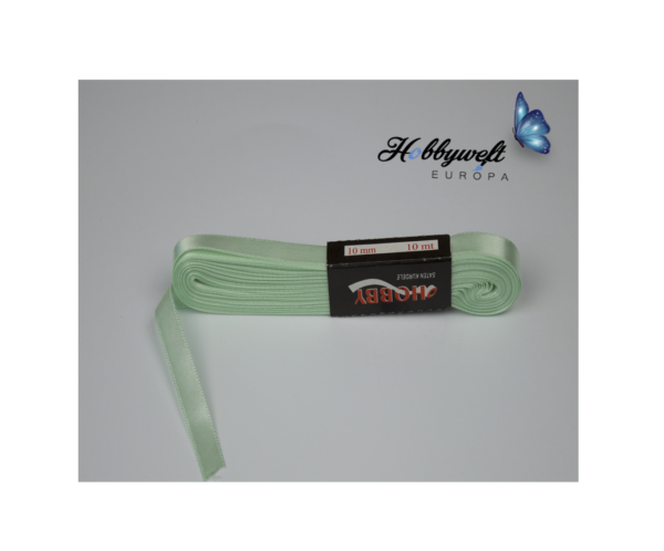 Satinband Mint Grün hell 1 cm