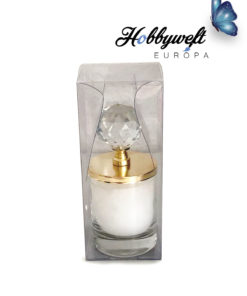 Deko Kerzen Kristall Gold