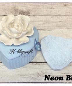 Steinpulver Neon Blau