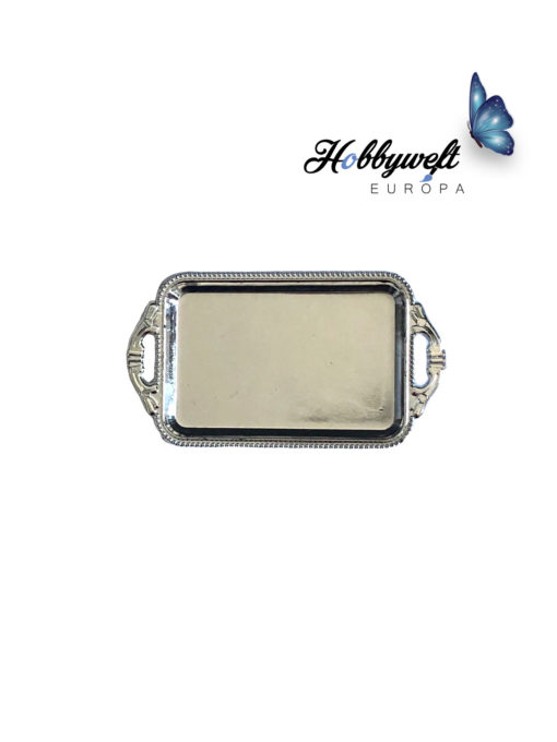 Mini Tablett Silber