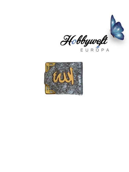 Mini Koran Silber mit Pleksi 5×5,5 cm