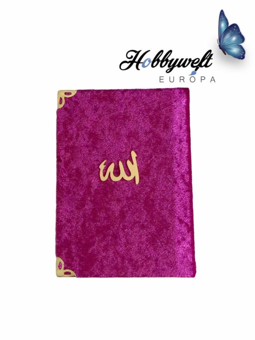Yasin Gebetsbuch Fushia mit Pleksi 10*14 cm