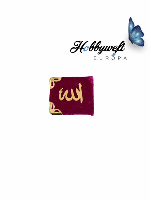 Mini Koran Fushia mit Pleksi 5×5,5 cm