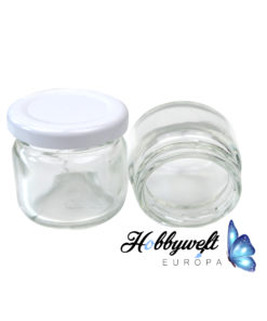 Marmeladenglas  Weißem Deckel 40 ml