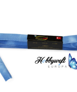 Satinband Baby Blau 1 cm