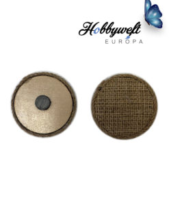 Jute Magnet Rund
