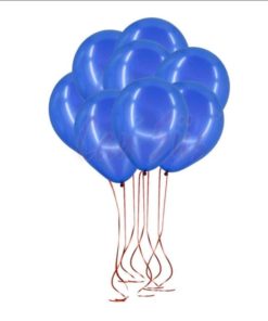 Luftballons Dunkelblau 10 stk