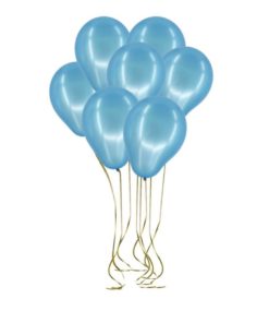 Luftballons Blau 10 stk