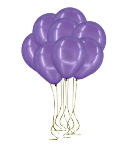 Luftballons Lila 10 stk