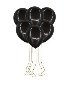 Luftballons Schwarz 10 stk
