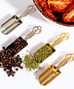 Zuckerlöffel  Krone Silber