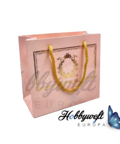 Geschenktüte Rosa - Gold