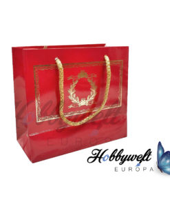 Geschenktüte Rot - Gold