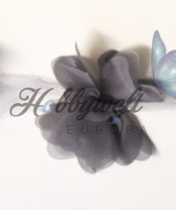 Laserschnitt Blumen Grau 10 stk
