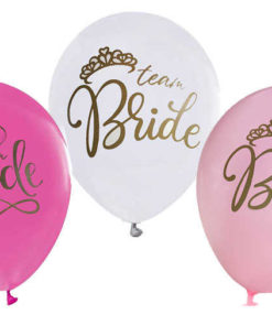 Bride to be Luftballons gemischt 10 stk