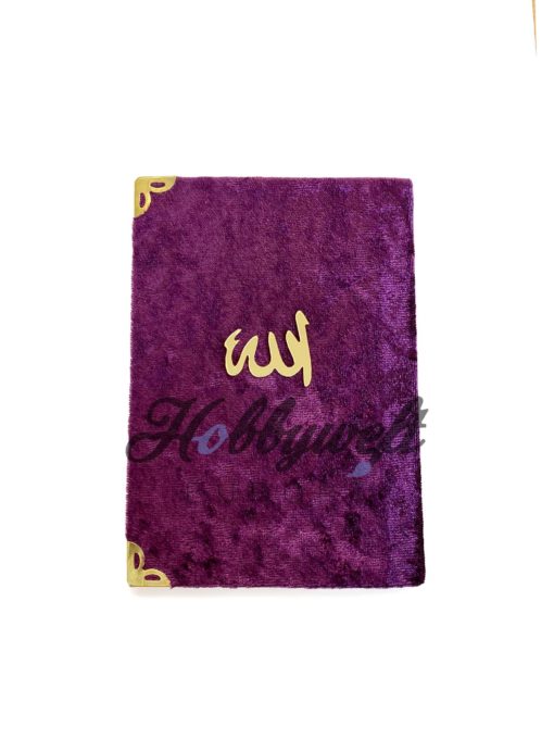 Yasin Gebetsbuch Lila mit Pleksi 10*14 cm