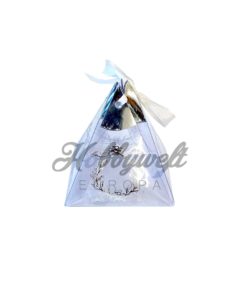 Pyramidenschachtel Transparent -Silber