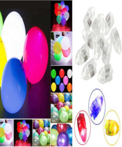 LED Licht für Luftballon 5 stk
