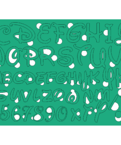 Kalligraphie Stempel Disney small code 14948
