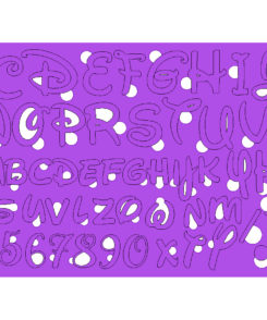 Kalligraphie Stempel Disney Medium code14947