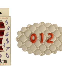 The Jem Zahlen Stempel klasik