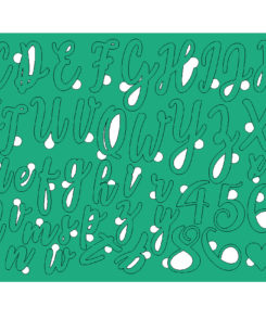 Kalligraphie Stempel Elegant small code 14946