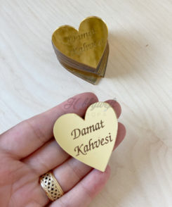 Plexiglas Damat Kahvesi Gold 4 cm