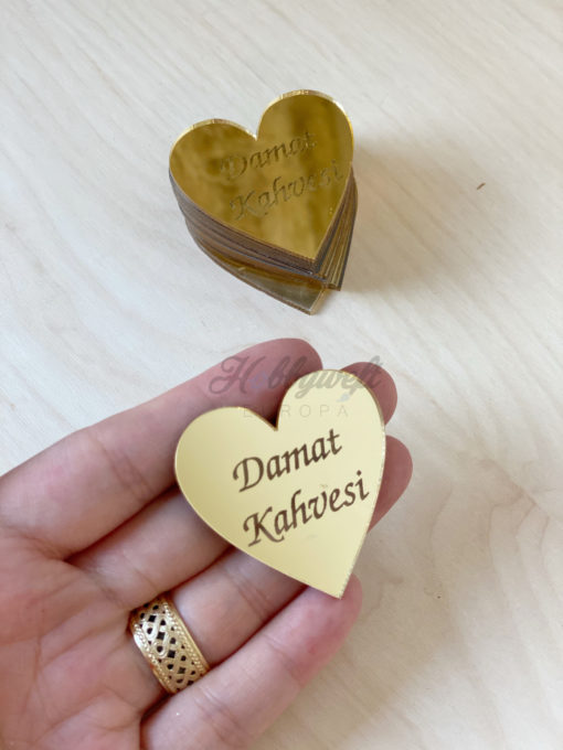 Plexiglas Damat Kahvesi Gold 4 cm