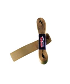 Satinband geriffelt gold 3 cm