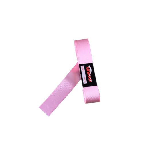 Satinband geriffelt rosa 3 cm
