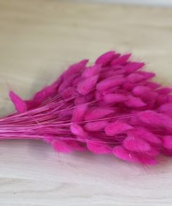 Samtgras Blumenbündel Pink