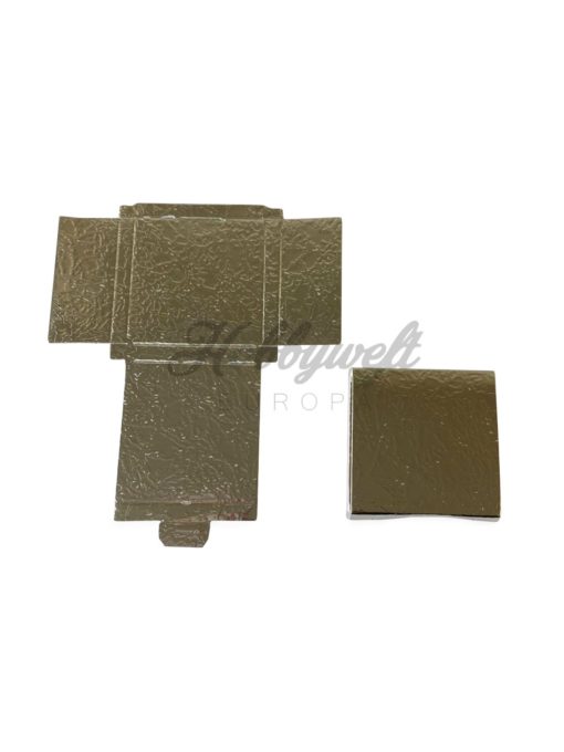 Mini Schokoladenschachtel Silber