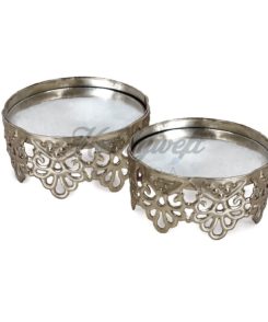 Ringhalter rund Silber
