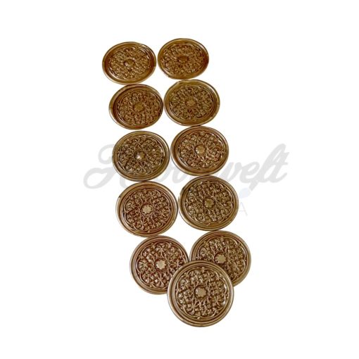 Siegel Stempel Mandala Gold 10 stk