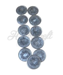 Siegel Stempel Kranz Silber 10 stk