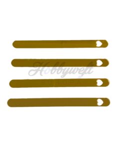 Kuchenstiele Gold 20 Stück