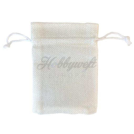 Jute Beutel Weiss