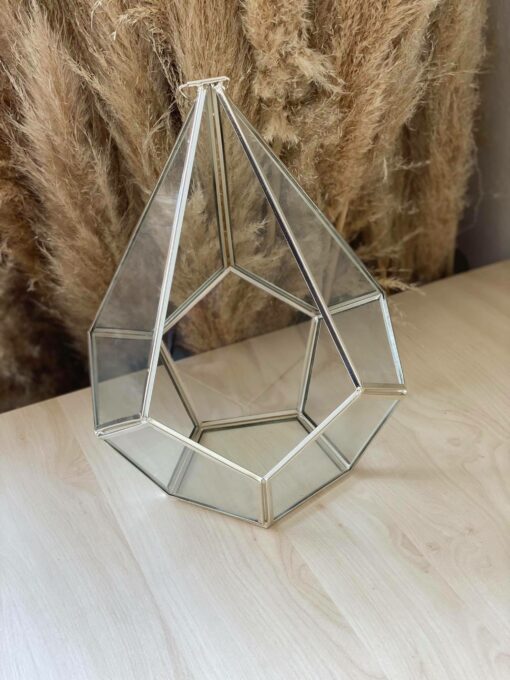 Pyramidenbox Silber groß