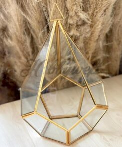 Pyramidenbox Gold groß