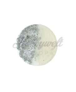 Resin Gastgeschenke Weiss - Silber (Rund)