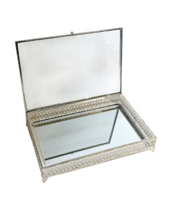 Edel Glasbox Silber XXXL