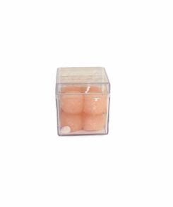 Bubble Kerze Aprikose inkl. Box