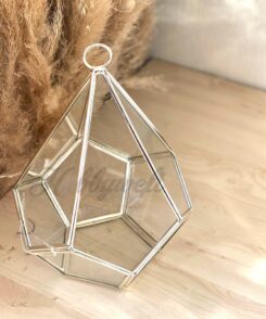 Pyramidenbox Silber mittel